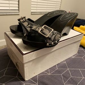 Coach sandals